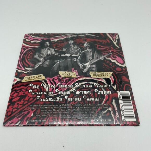 Dayeater Music CD Jesse Lee Landry Jackson Christopher Brocket - NEW HTF OOP - Picture 2 of 2
